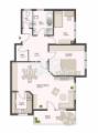 Grundriss der Wohnung