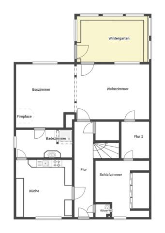 Grundriss Skizze EG