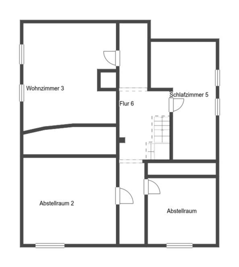 Grundriss Skizze 2. OG