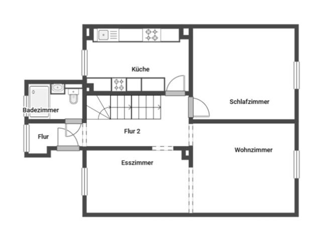 Grundriss Skizze EG