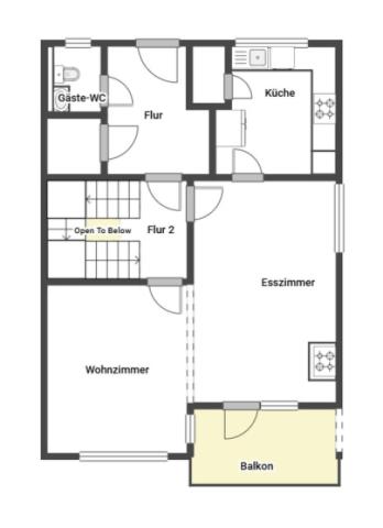 Grundriss Skizze EG