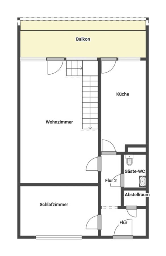 Grundriss Skizze 4. OG