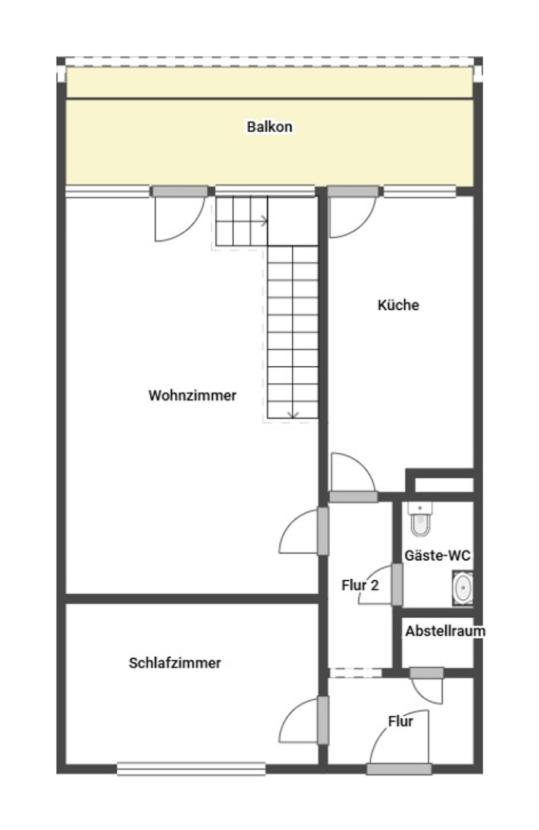 Grundriss Skizze 4. OG