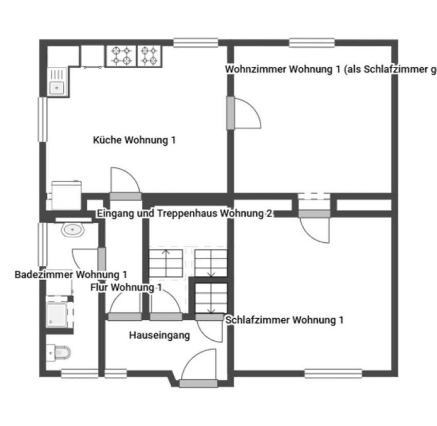 Grundriss Skizze EG