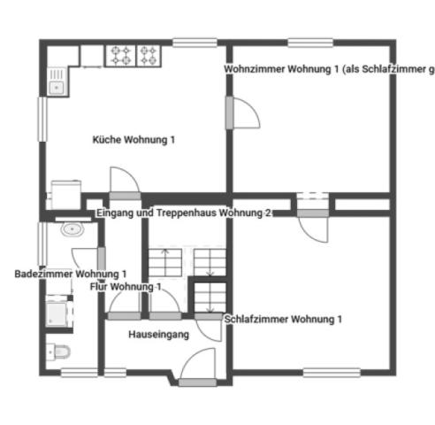 Grundriss Skizze EG