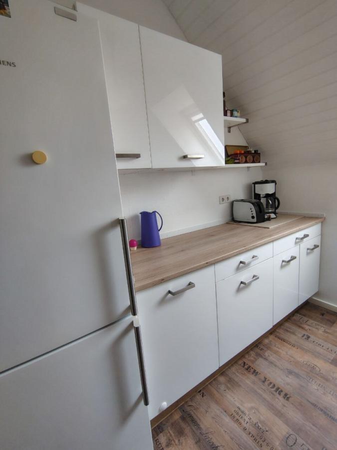 Küche +großer Kühlschrank
