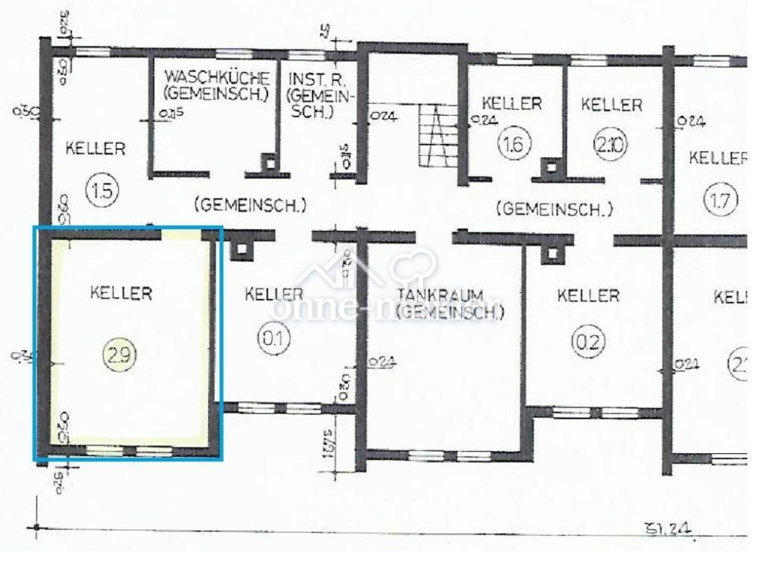 Kellerraum (Wohnung 2.9)