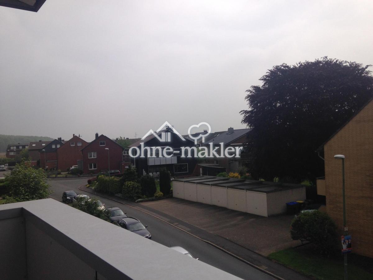 Blick vom Balkon