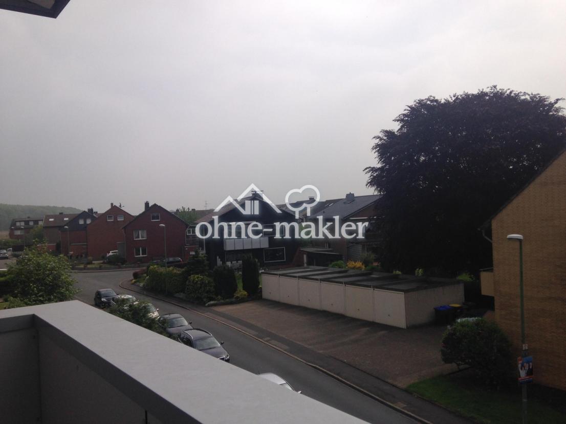 Blick vom Balkon