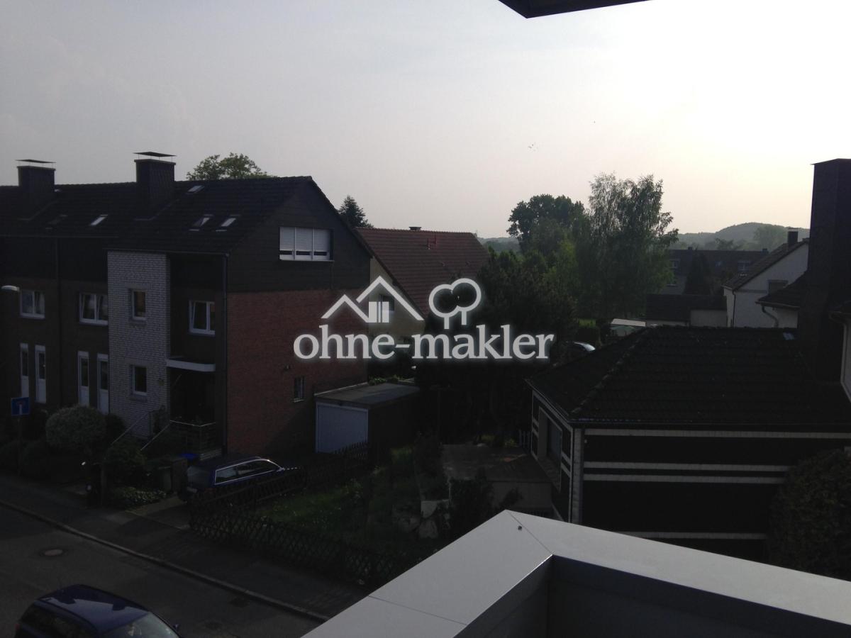 Blick vom Balkon