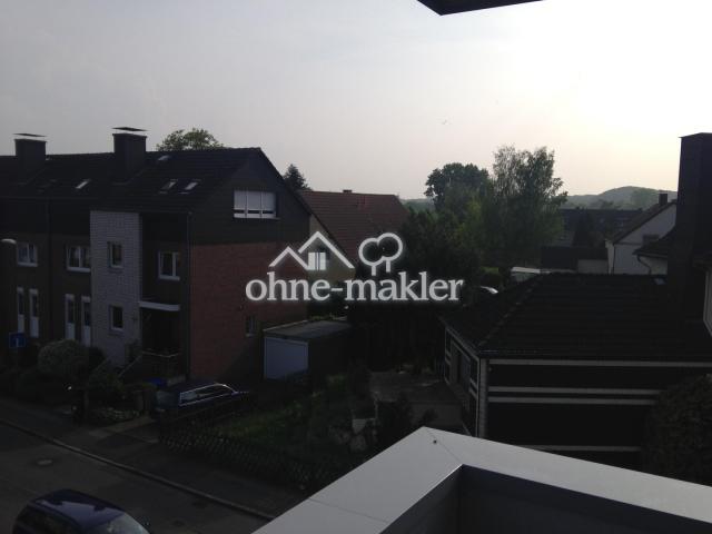 Blick vom Balkon