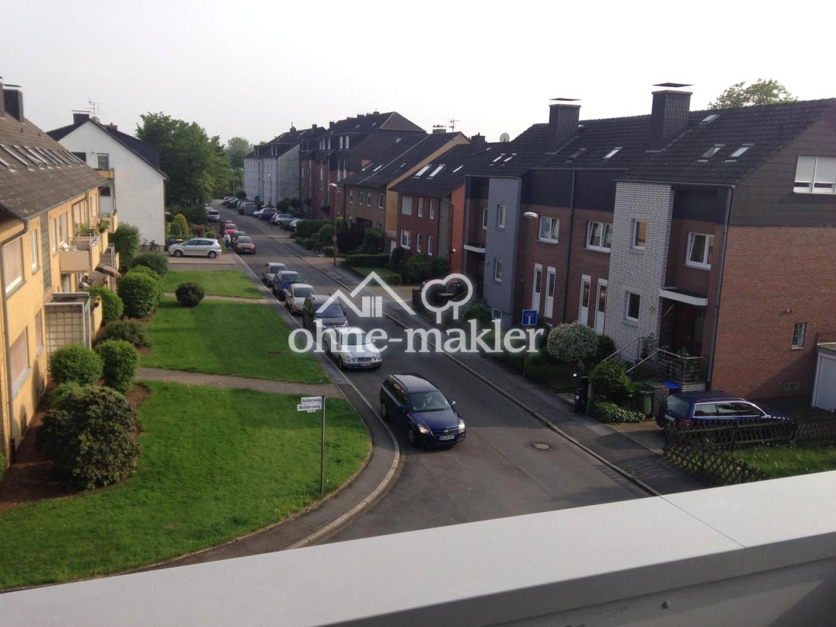 Blick vom Balkon