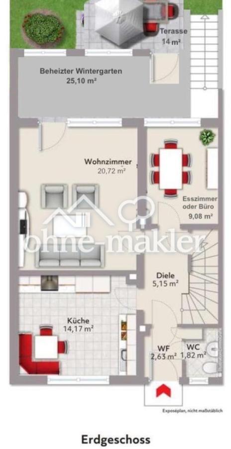 Grundriss Erdgeschoss 