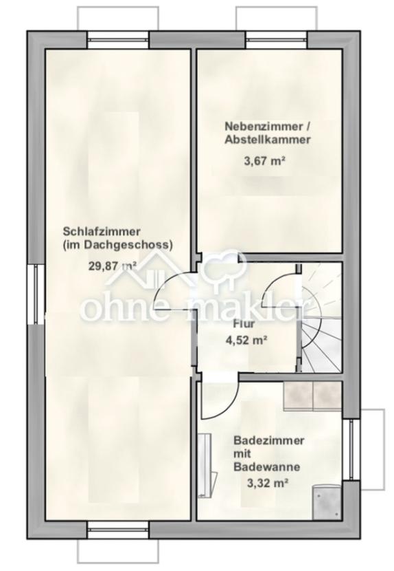 Grundriss Dachgeschoss