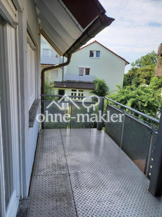 großer Balkon