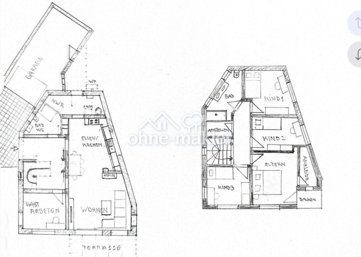 Grundriss EG und OG