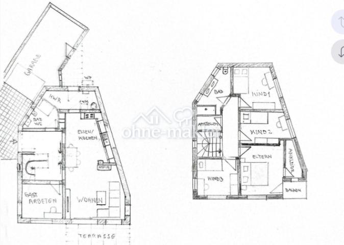 Grundriss EG und OG