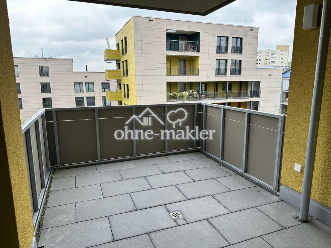 Überdachter Balkon