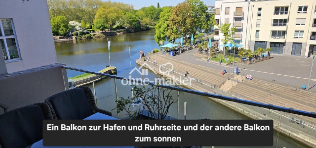 Balkon Hafenseite