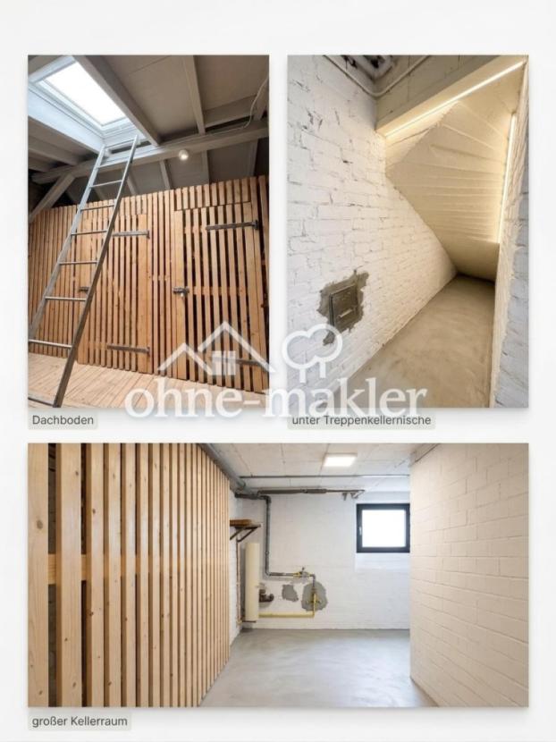 Kellerräume/Dachgeschossabteil