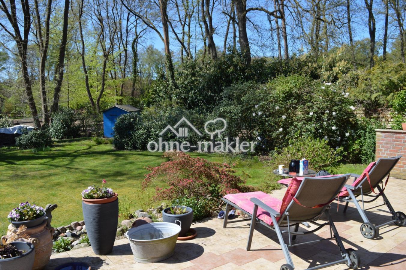 Gartenblick von der Terrasse 2
