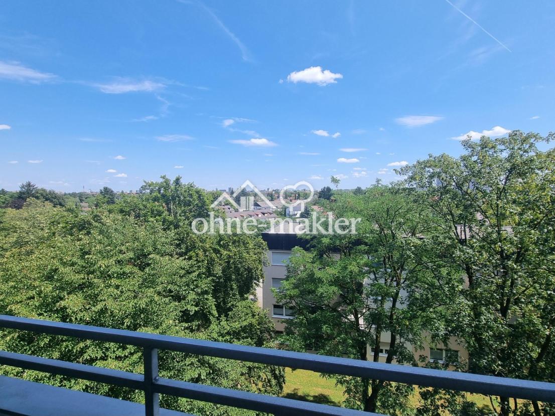 Ausblick vom Balkon