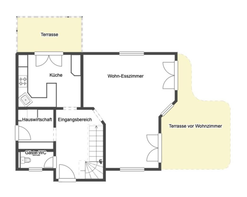 Grundriss Skizze EG