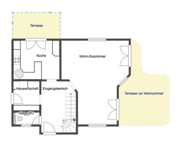 Grundriss Skizze EG