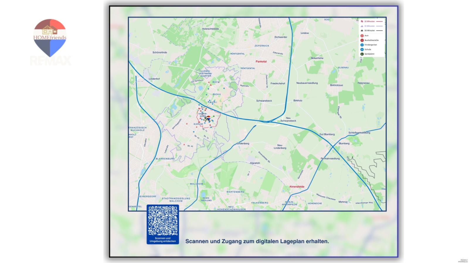 digitaler Lageplan