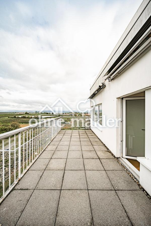 Dachterrasse mit Taunusblick