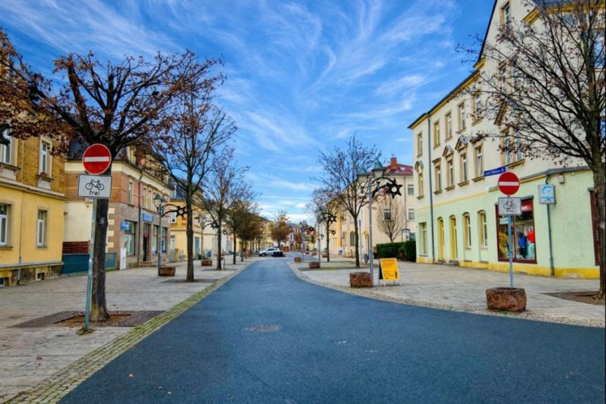 Blick in die Straße