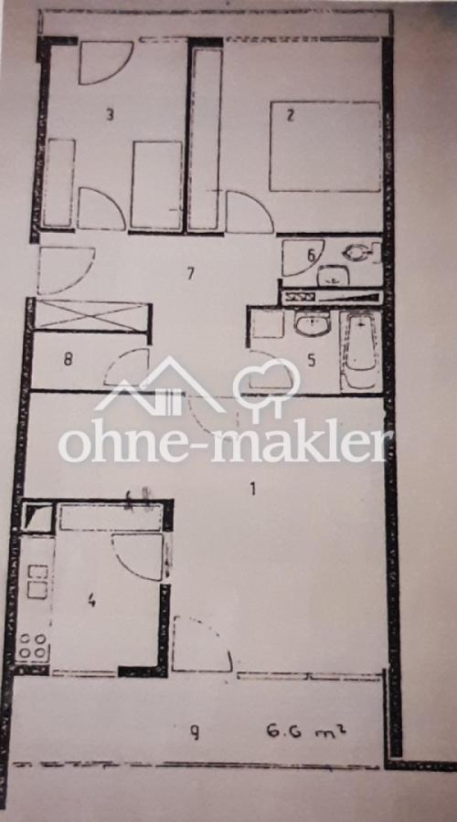 Grundriss Wohnung