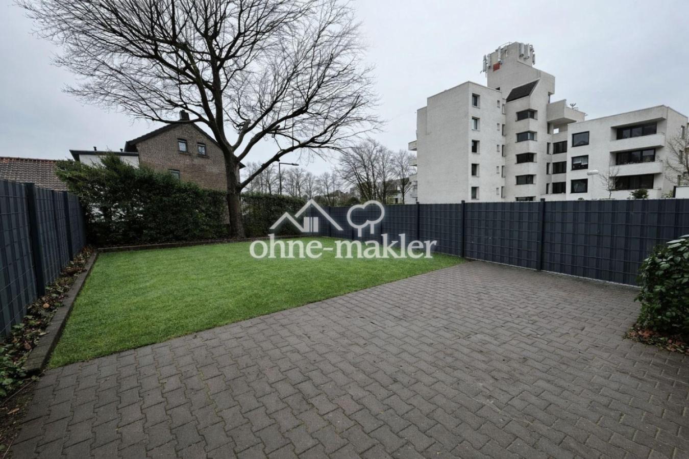 geplanter Garten mit Terrasse