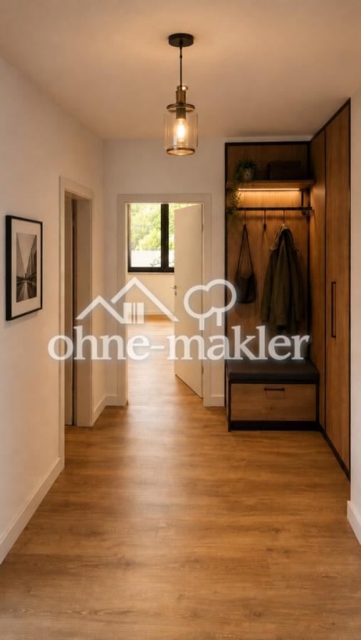 Visualisierung Flur/Garderobe