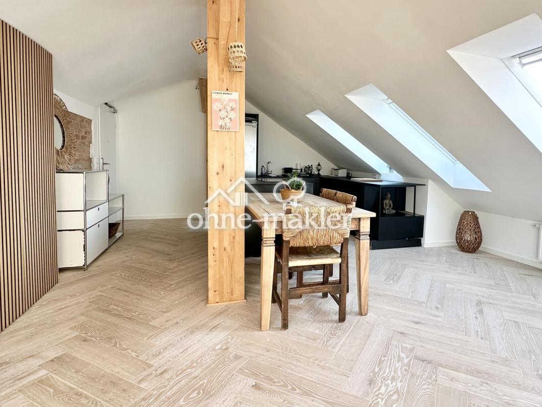 Wohnloft zur Küche