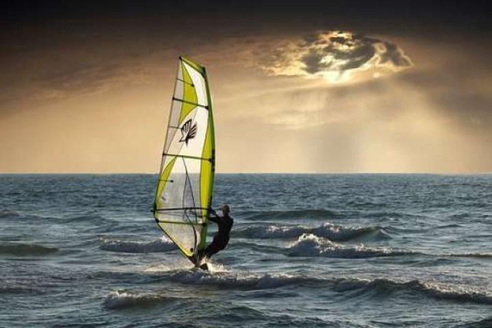 Windsurfen vor Kühlungsborn