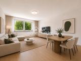 Wohnzimmer gestaged 