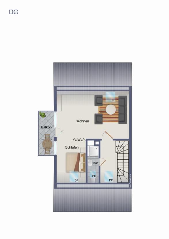 Grundriss DG