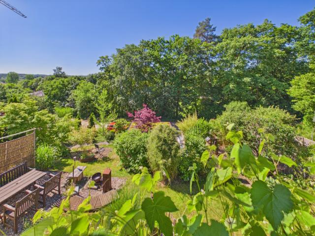 Ausblick Balkon