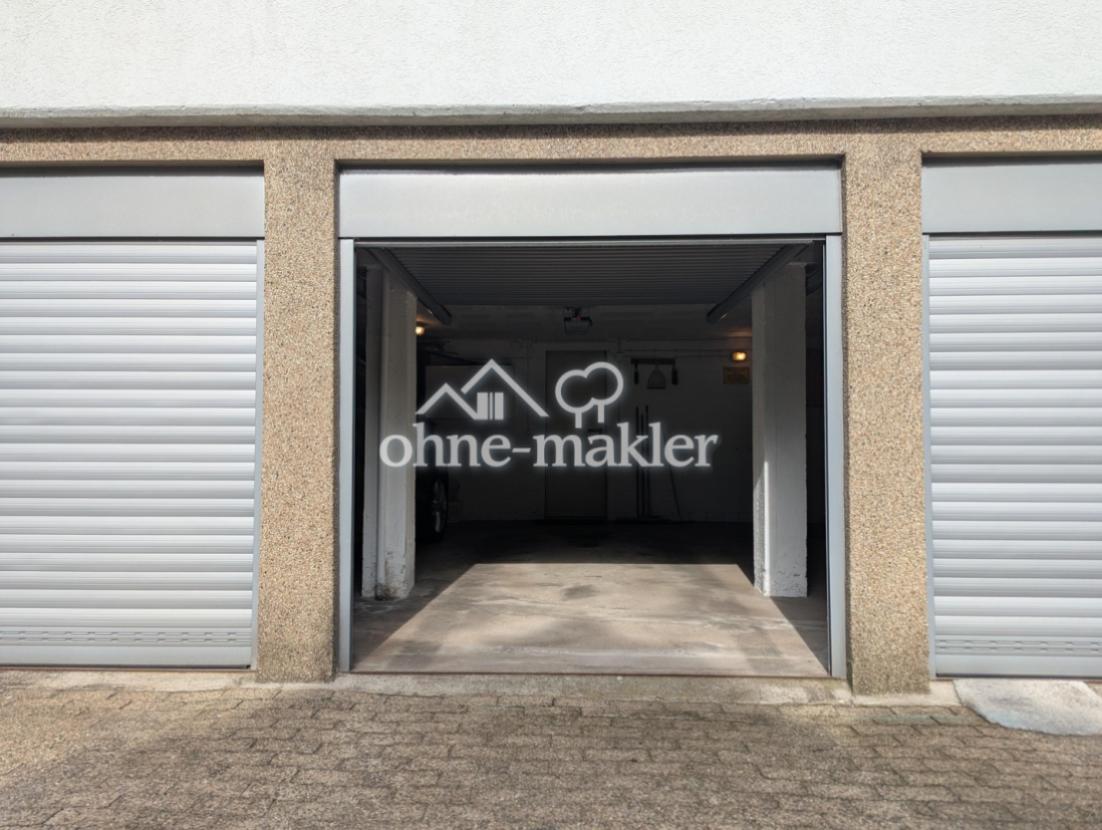 Garage mit funkgest. Sekt.-Tor