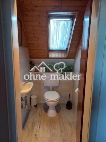 Separates WC im Dachgeschoss