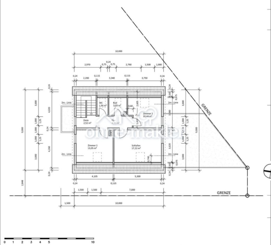 Grundriss Dachgeschoss