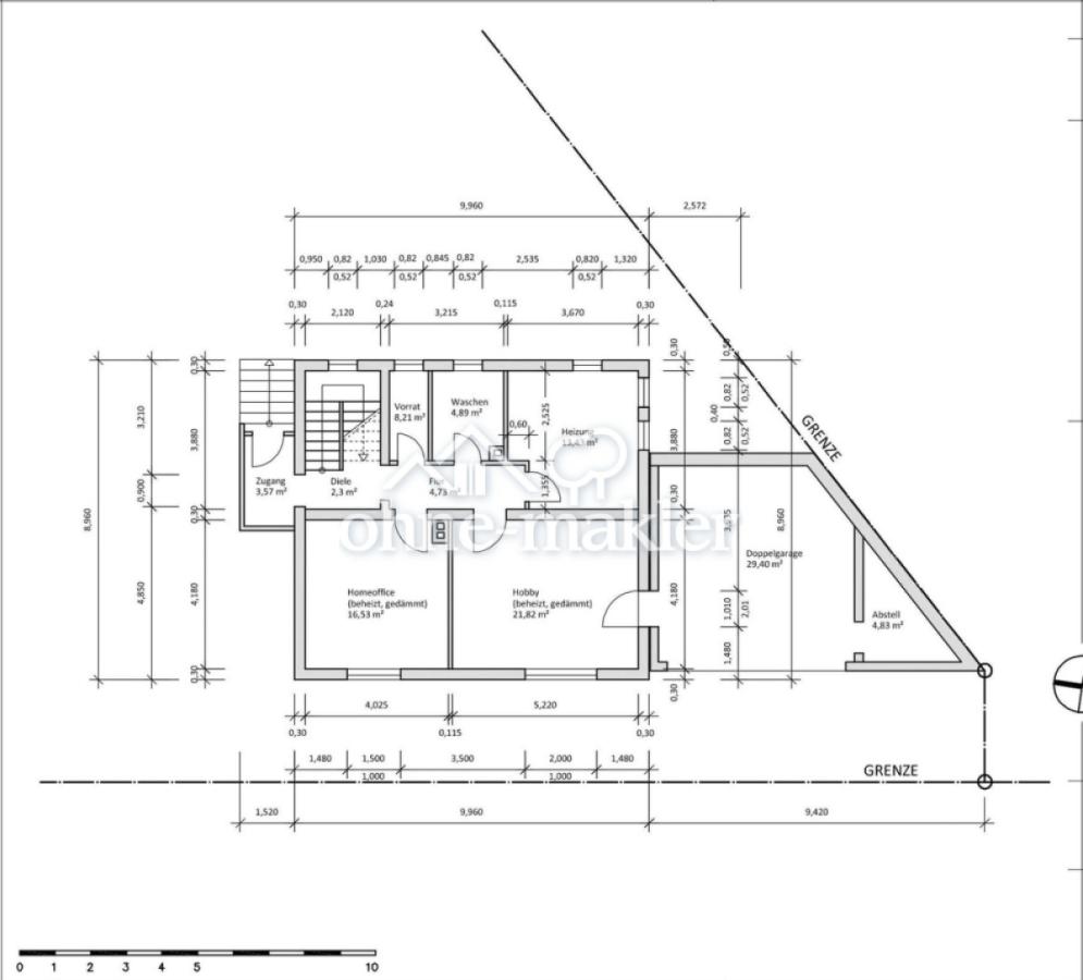Grundriss Kellergeschoss