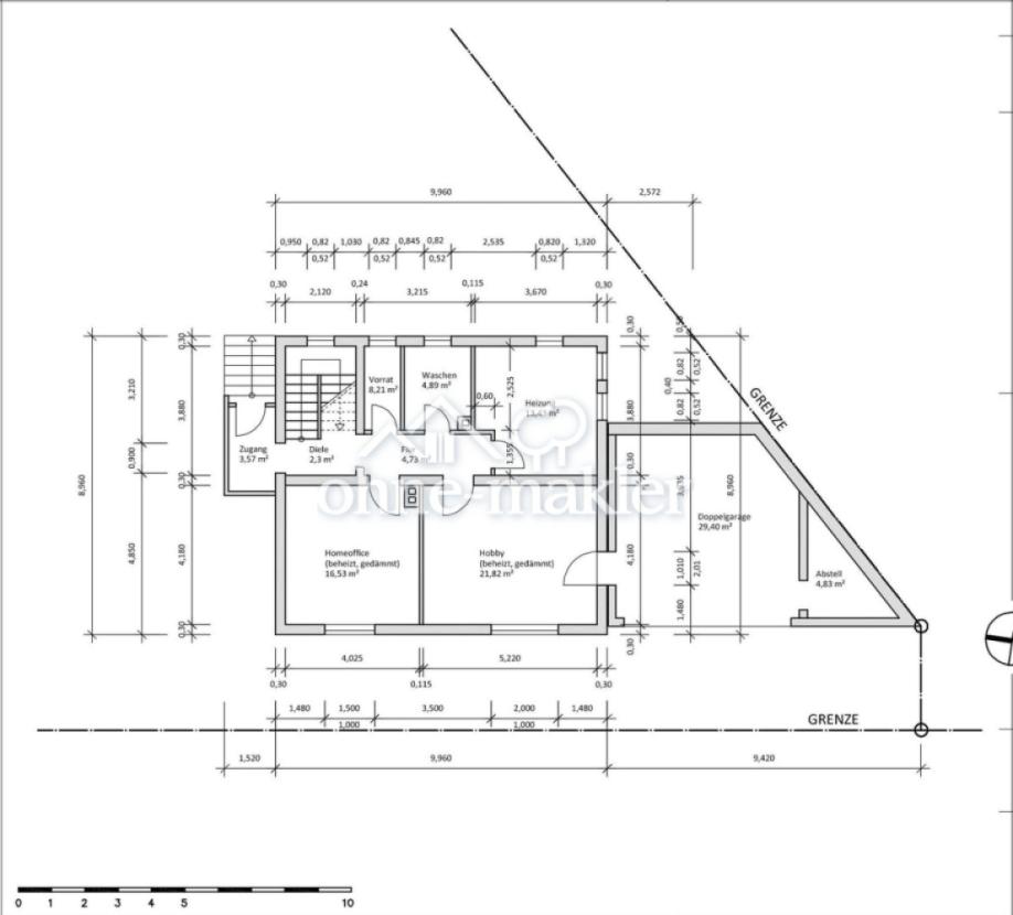Grundriss Kellergeschoss
