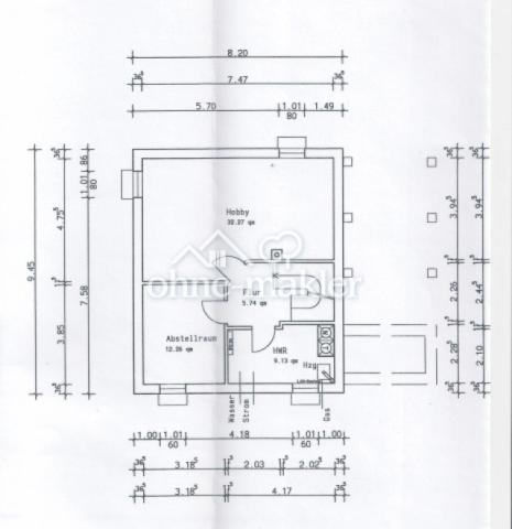 Grundriss Keller