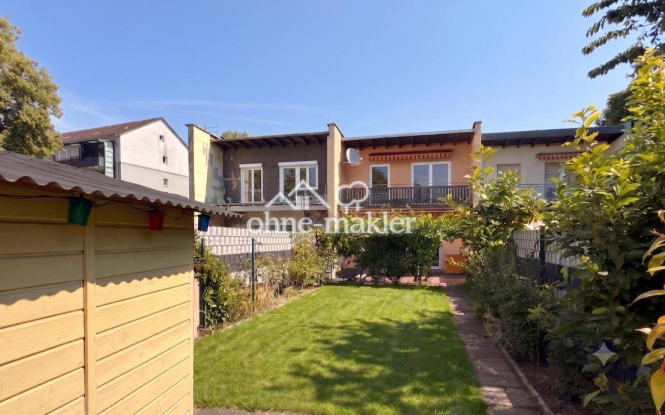 Hausansicht vom Garten