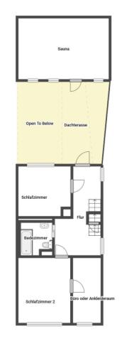 Grundriss Skizze 1. Etage