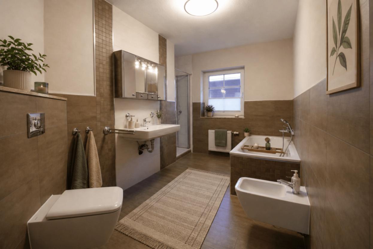 Badezimmer KI-generiertes Beispielbild