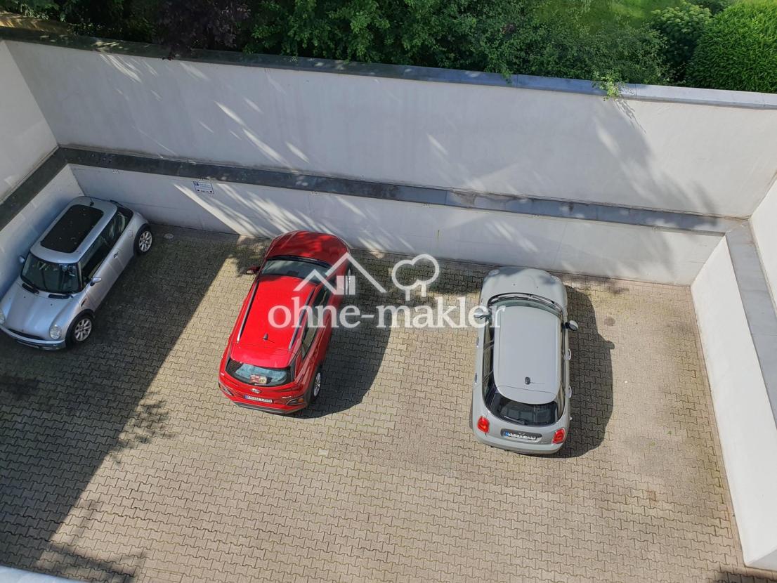 Garagenzufahrt von oben