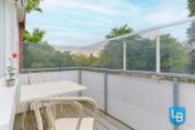 Sonniger Balkon